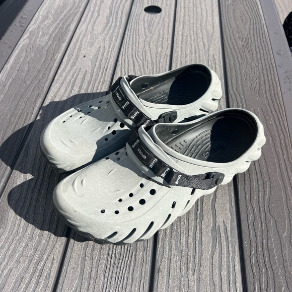 CROCS Other - Crocs Echo Clogs Size 17 Men Gray